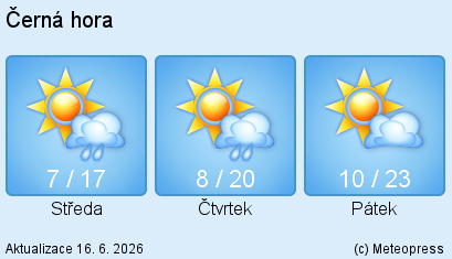 �ern� Hora - po�as�