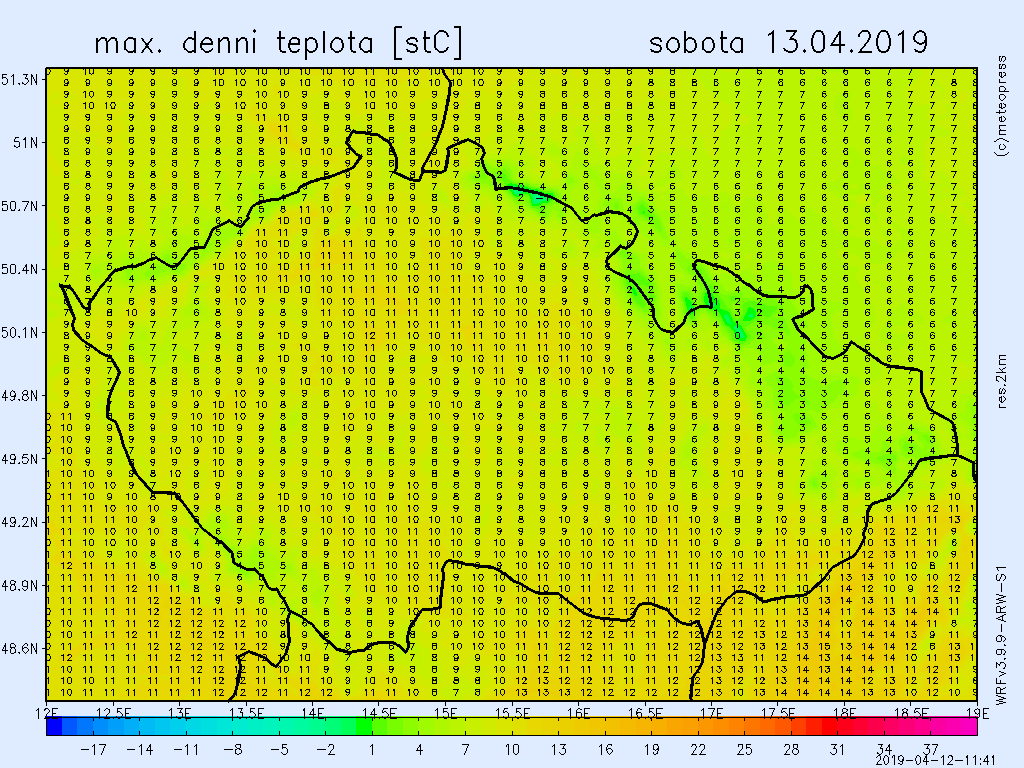 Sobota bude nejchladnějším dnem celého týdne, od neděle se začne pomalu oteplovat