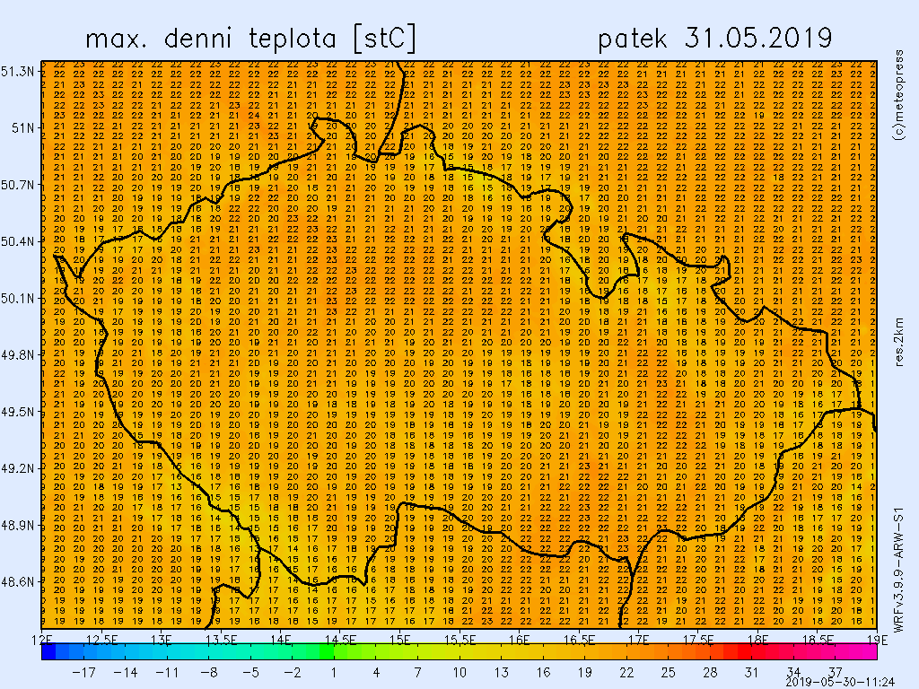 Čeká nás jasný víkend s teplotami přes 25 °C